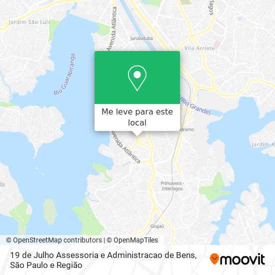 19 de Julho Assessoria e Administracao de Bens mapa