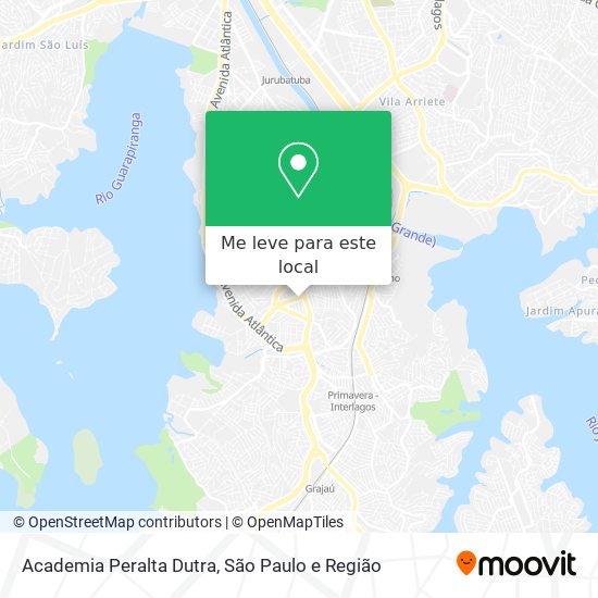 Academia Peralta Dutra mapa