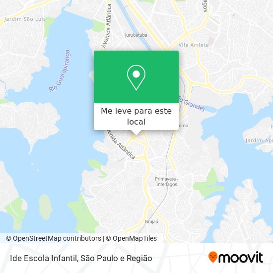 Ide Escola Infantil mapa