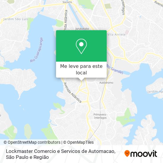 Lockmaster Comercio e Servicos de Automacao mapa