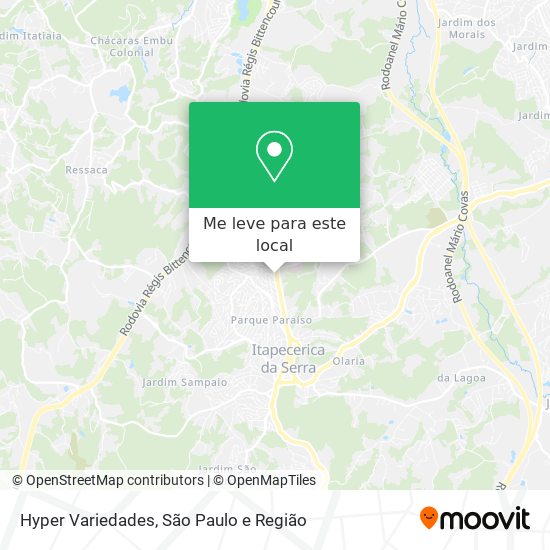Hyper Variedades mapa