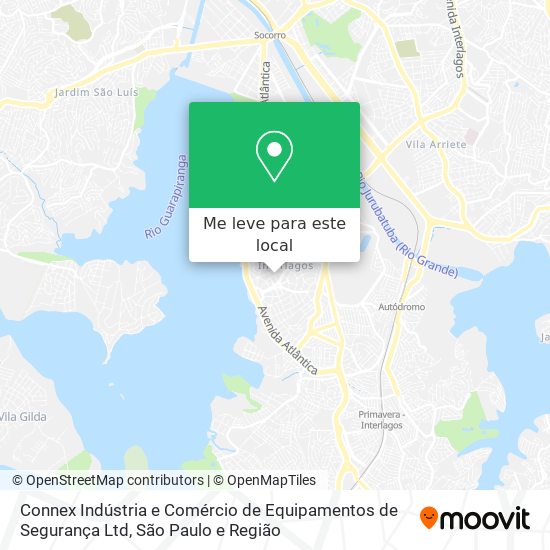 Connex Indústria e Comércio de Equipamentos de Segurança Ltd mapa