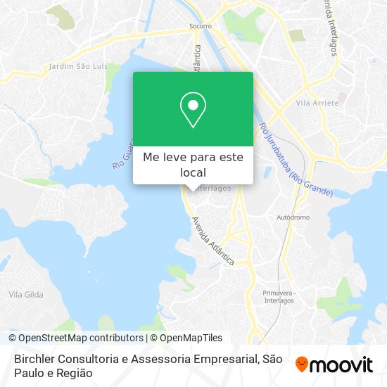 Birchler Consultoria e Assessoria Empresarial mapa