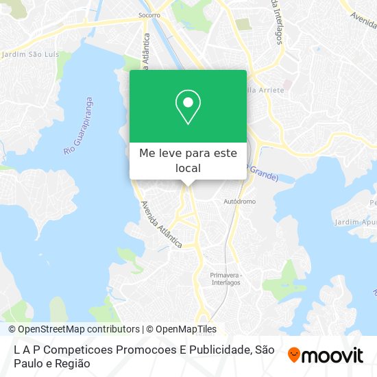 L A P Competicoes Promocoes E Publicidade mapa