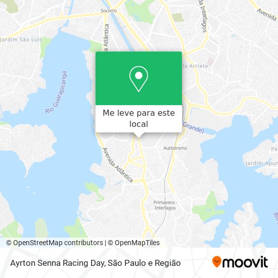 Ayrton Senna Racing Day mapa
