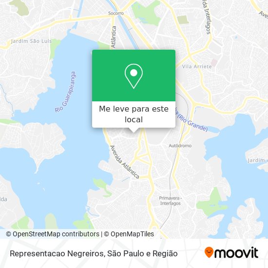 Representacao Negreiros mapa