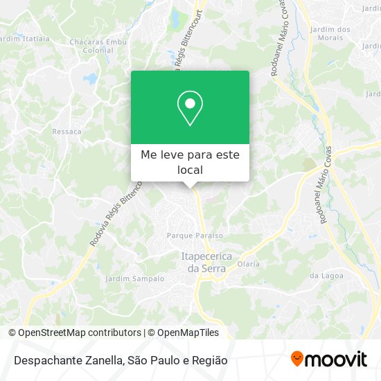 Despachante Zanella mapa