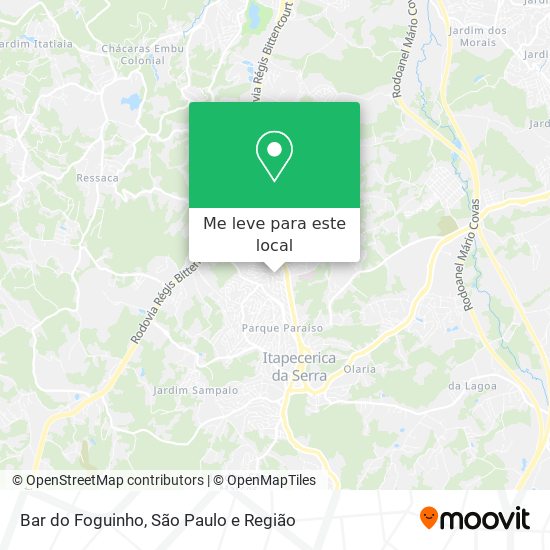 Bar do Foguinho mapa