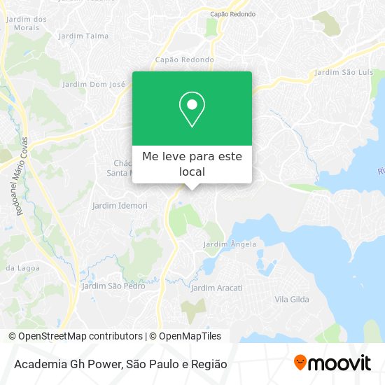 Academia Gh Power mapa