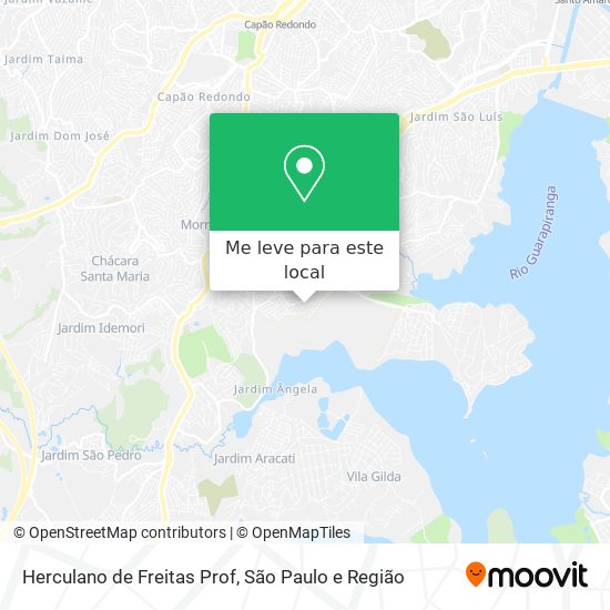 Herculano de Freitas Prof mapa