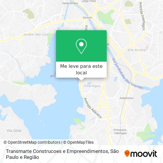 Transmarte Construcoes e Empreendimentos mapa