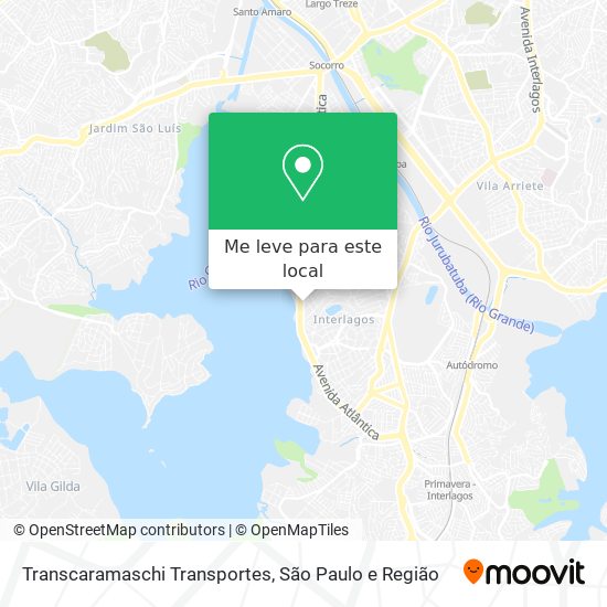 Transcaramaschi Transportes mapa