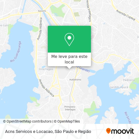 Acns Servicos e Locacao mapa