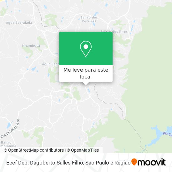 Eeef Dep. Dagoberto Salles Filho mapa