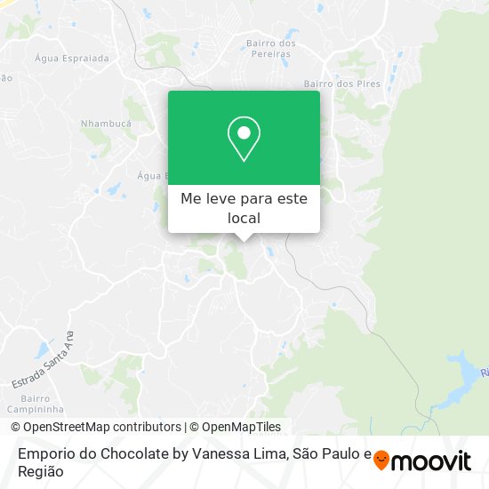 Emporio do Chocolate by Vanessa Lima mapa