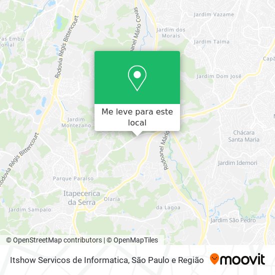 Itshow Servicos de Informatica mapa