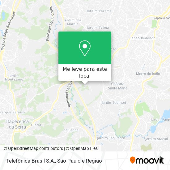 Telefônica Brasil S.A. mapa