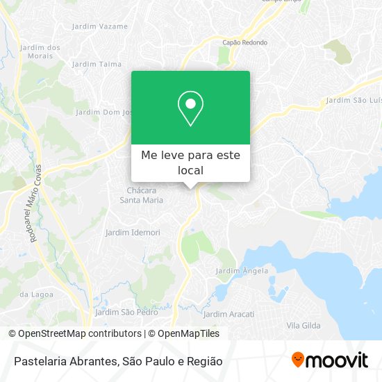 Pastelaria Abrantes mapa