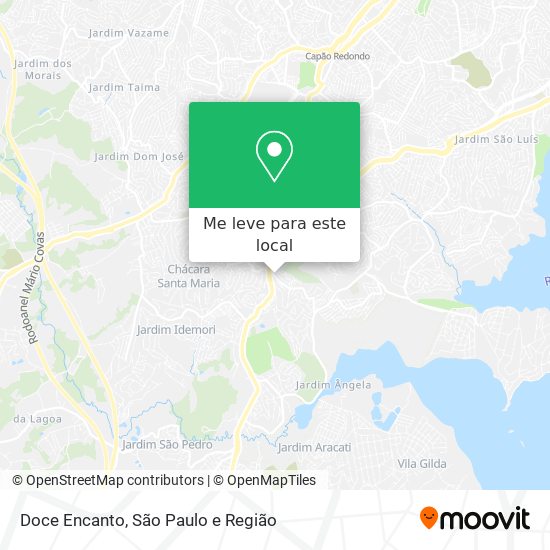 Doce Encanto mapa