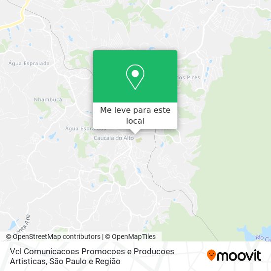 Vcl Comunicacoes Promocoes e Producoes Artisticas mapa