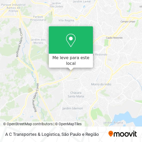 A C Transportes & Logistica mapa