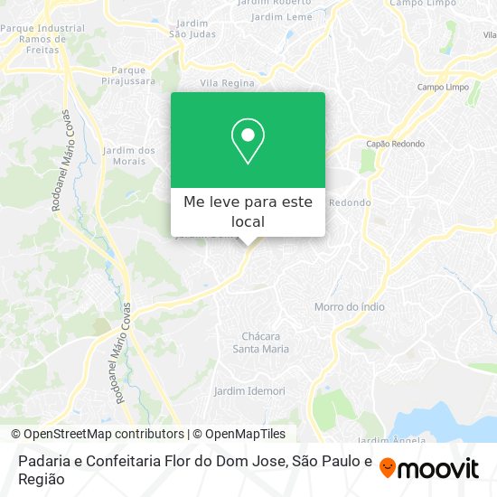 Padaria e Confeitaria Flor do Dom Jose mapa