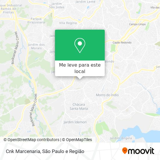 Cnk Marcenaria mapa