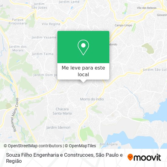 Souza Filho Engenharia e Construcoes mapa