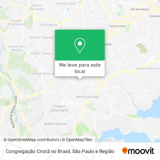 Congregação Cristã no Brasil mapa