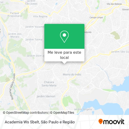 Academia Ws Sbelt mapa