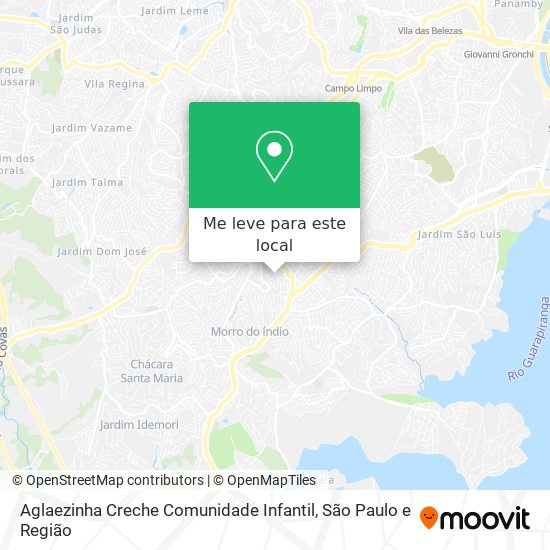 Aglaezinha Creche Comunidade Infantil mapa