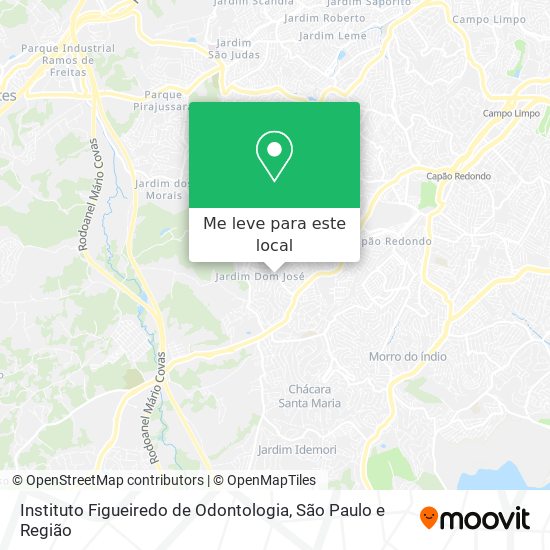 Instituto Figueiredo de Odontologia mapa