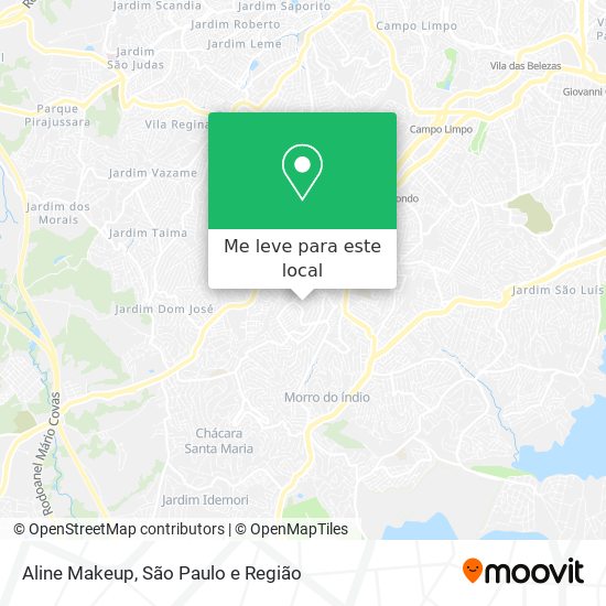 Aline Makeup mapa