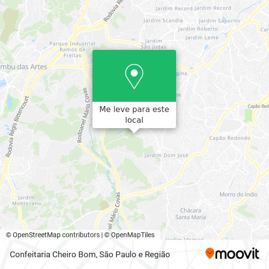 Confeitaria Cheiro Bom mapa