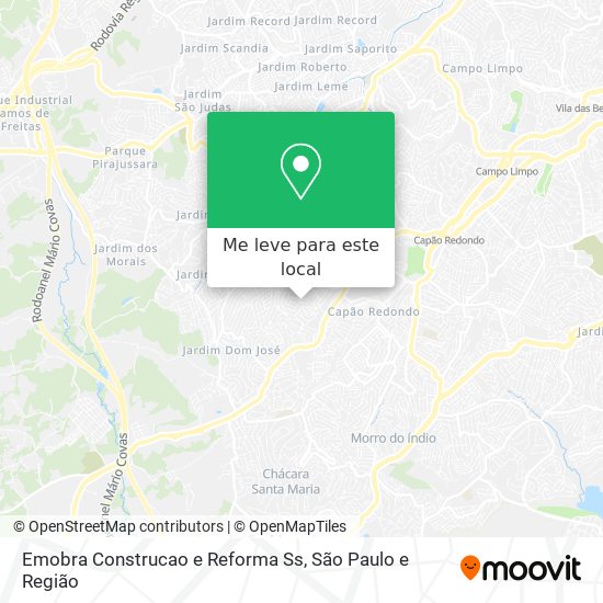 Emobra Construcao e Reforma Ss mapa