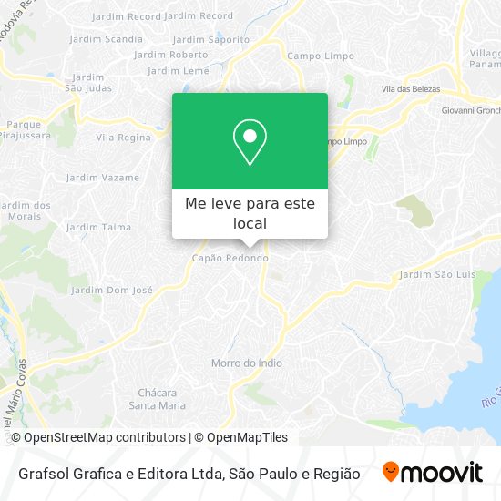 Grafsol Grafica e Editora Ltda mapa