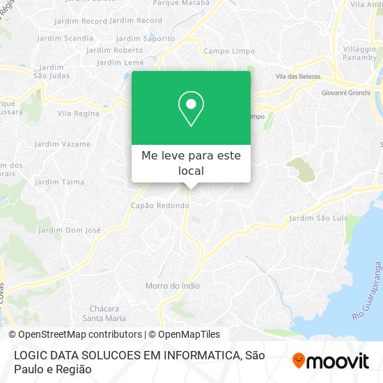 LOGIC DATA SOLUCOES EM INFORMATICA mapa