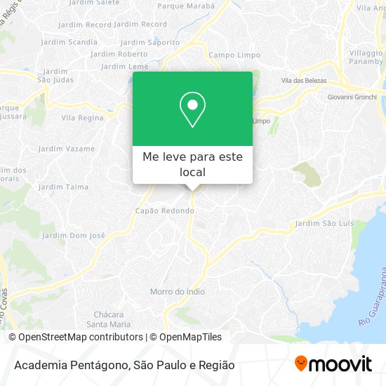 Academia Pentágono mapa