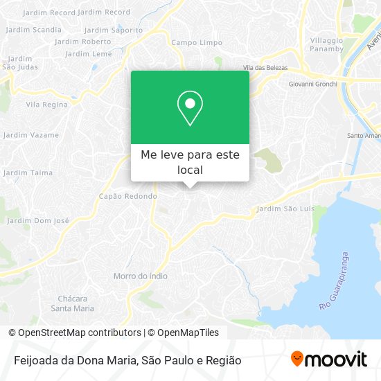 Feijoada da Dona Maria mapa