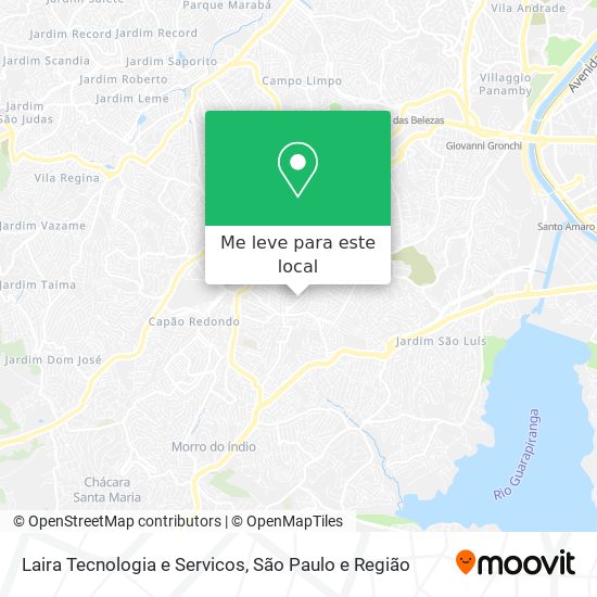 Laira Tecnologia e Servicos mapa