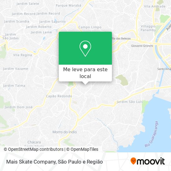 Mais Skate Company mapa