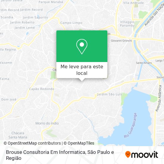 Brouse Consultoria Em Informatica mapa