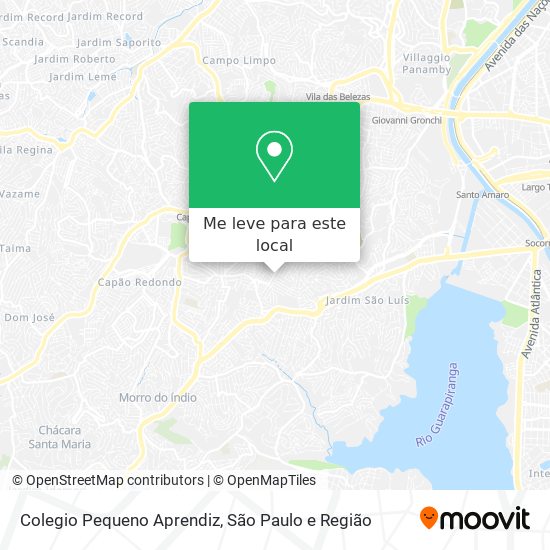 Colegio Pequeno Aprendiz mapa