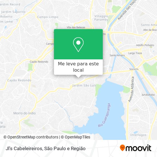Jl's Cabeleireiros mapa