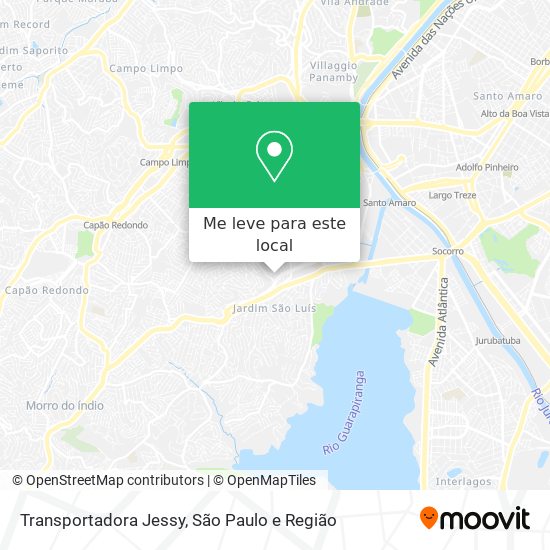 Transportadora Jessy mapa