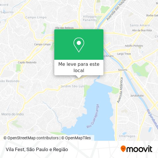 Vila Fest mapa