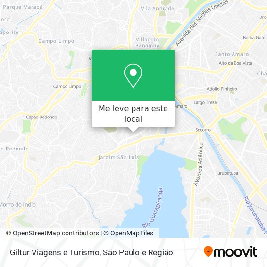 Giltur Viagens e Turismo mapa