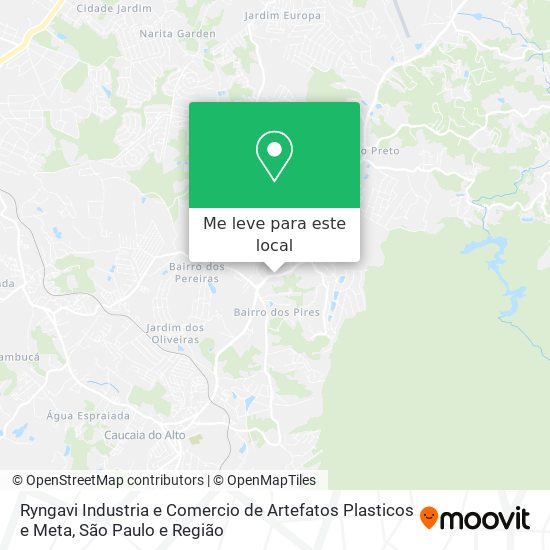 Ryngavi Industria e Comercio de Artefatos Plasticos e Meta mapa