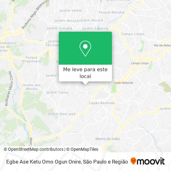 Egbe Ase Ketu Omo Ogun Onire mapa