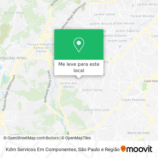 Kdm Servicos Em Componentes mapa